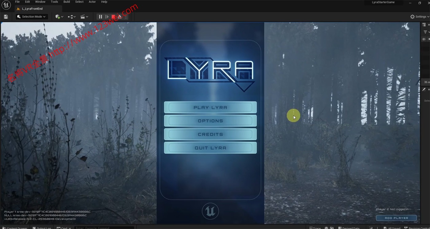 图片[4]-UE5（虚幻引擎5）视频教程：UE5 Exploring Lyra for Game UE5 Lyra游戏示例包研究教程_中文字幕【推荐】-名将VR全景博客