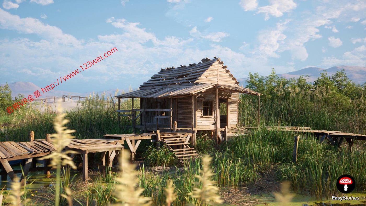 图片[5]-UE5（虚幻引擎5）资源：EasyBiomes 易用生物群落_河流发生器（可生成电影级场景）-名将VR全景博客