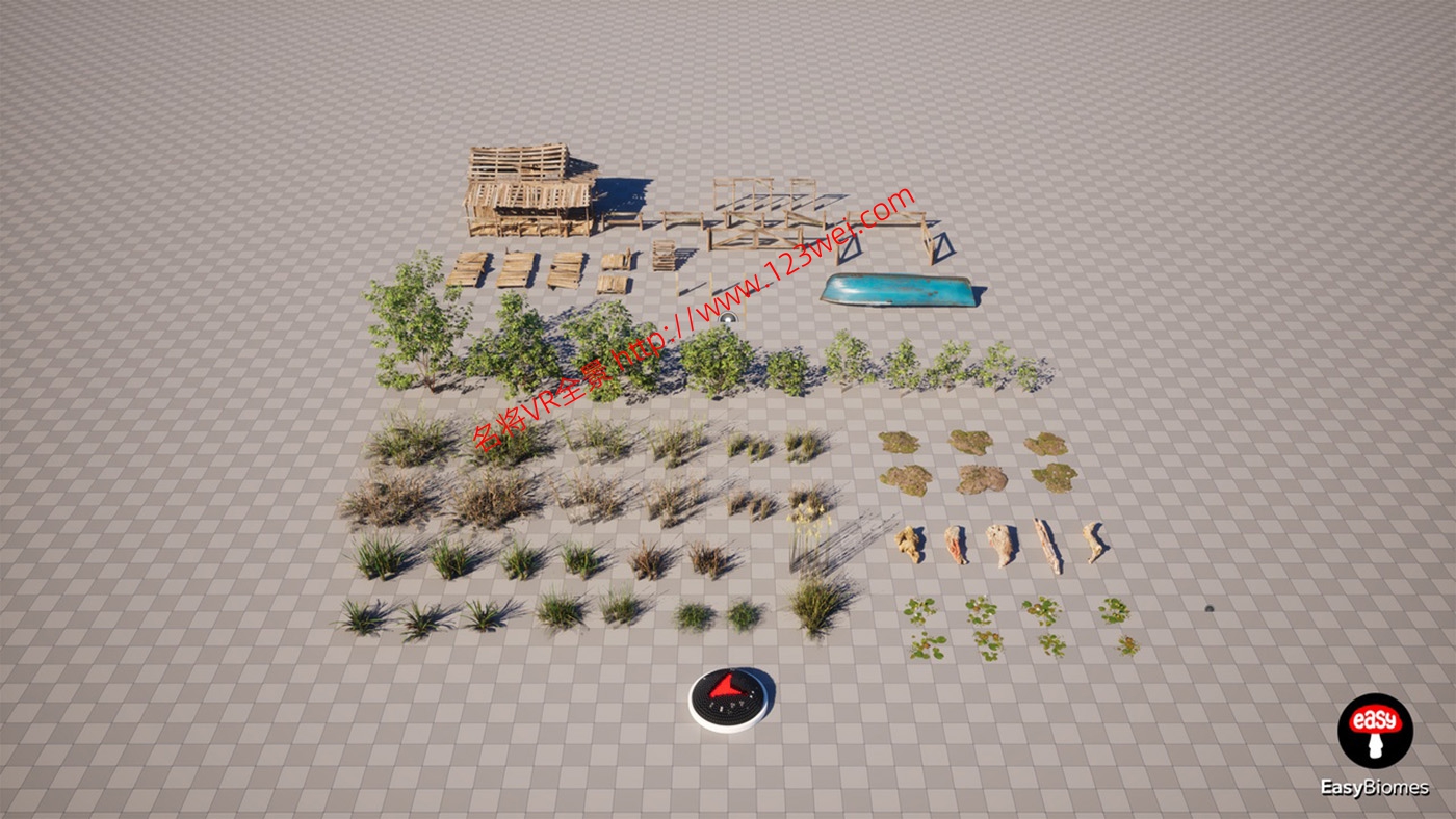 图片[3]-UE5（虚幻引擎5）资源：EasyBiomes 易用生物群落_河流发生器（可生成电影级场景）-名将VR全景博客