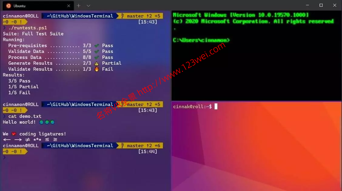 值得推荐：Windows Terminal完整指南（转载）-名将VR全景博客